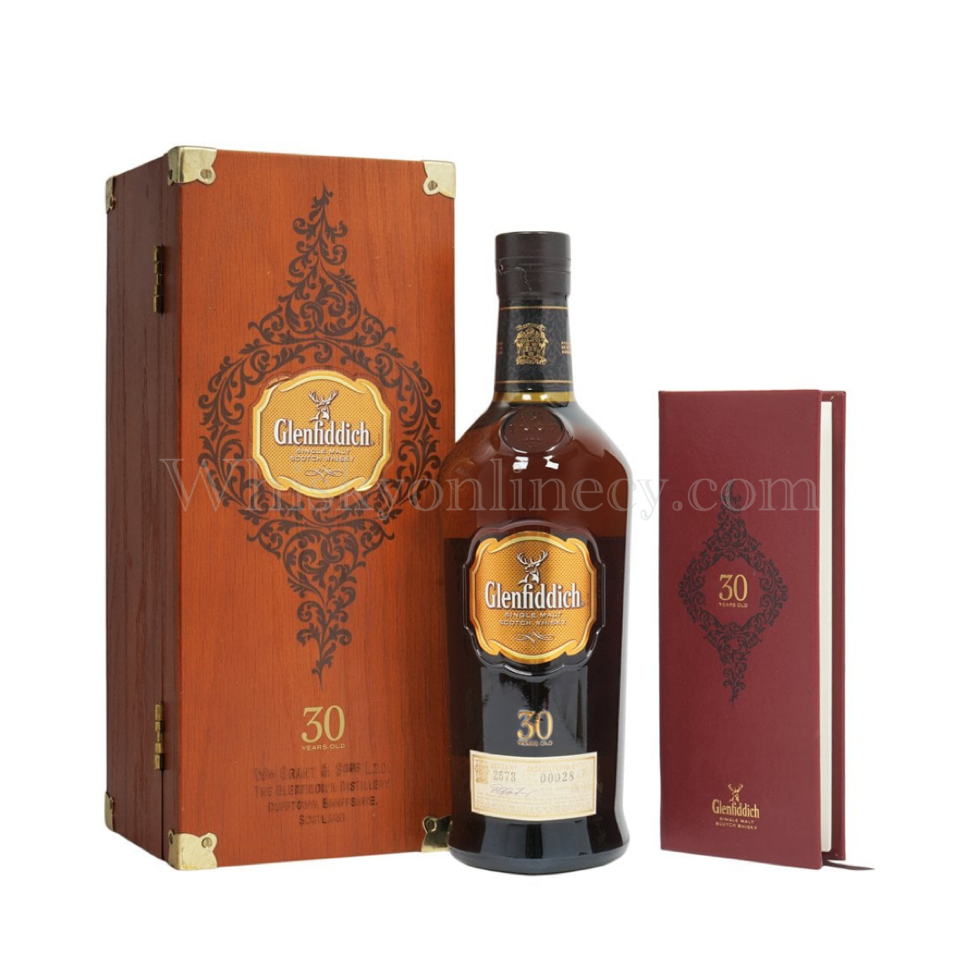 Whisky Online Cyprus - Glenfiddich 30 Year Old No.1889 (70cl Whisky Online Cyprus - Glenfiddich 30 Year Old No.1889 (70cl