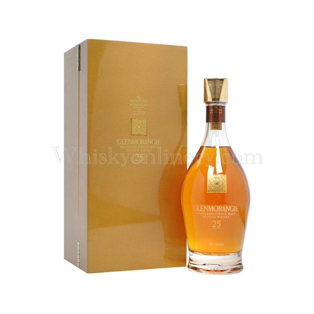 Whisky Online Cyprus - Glenmorangie 25 Year Old Quarter Whisky Online Cyprus - Glenmorangie 25 Year Old Quarter