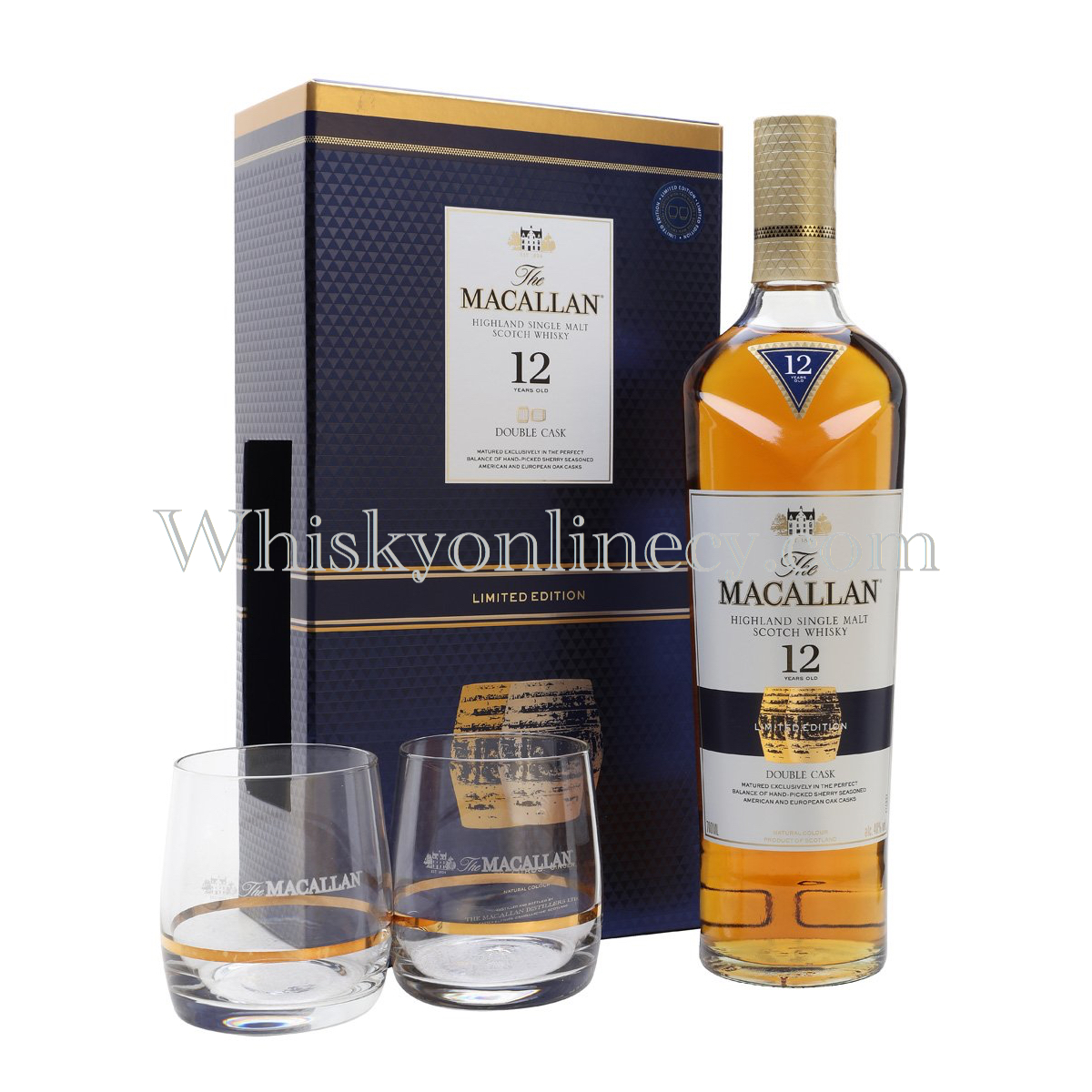 Whisky Online Cyprus - Macallan 12 Years Old Double Cask Whisky Online Cyprus - Macallan 12 Years Old Double Cask
