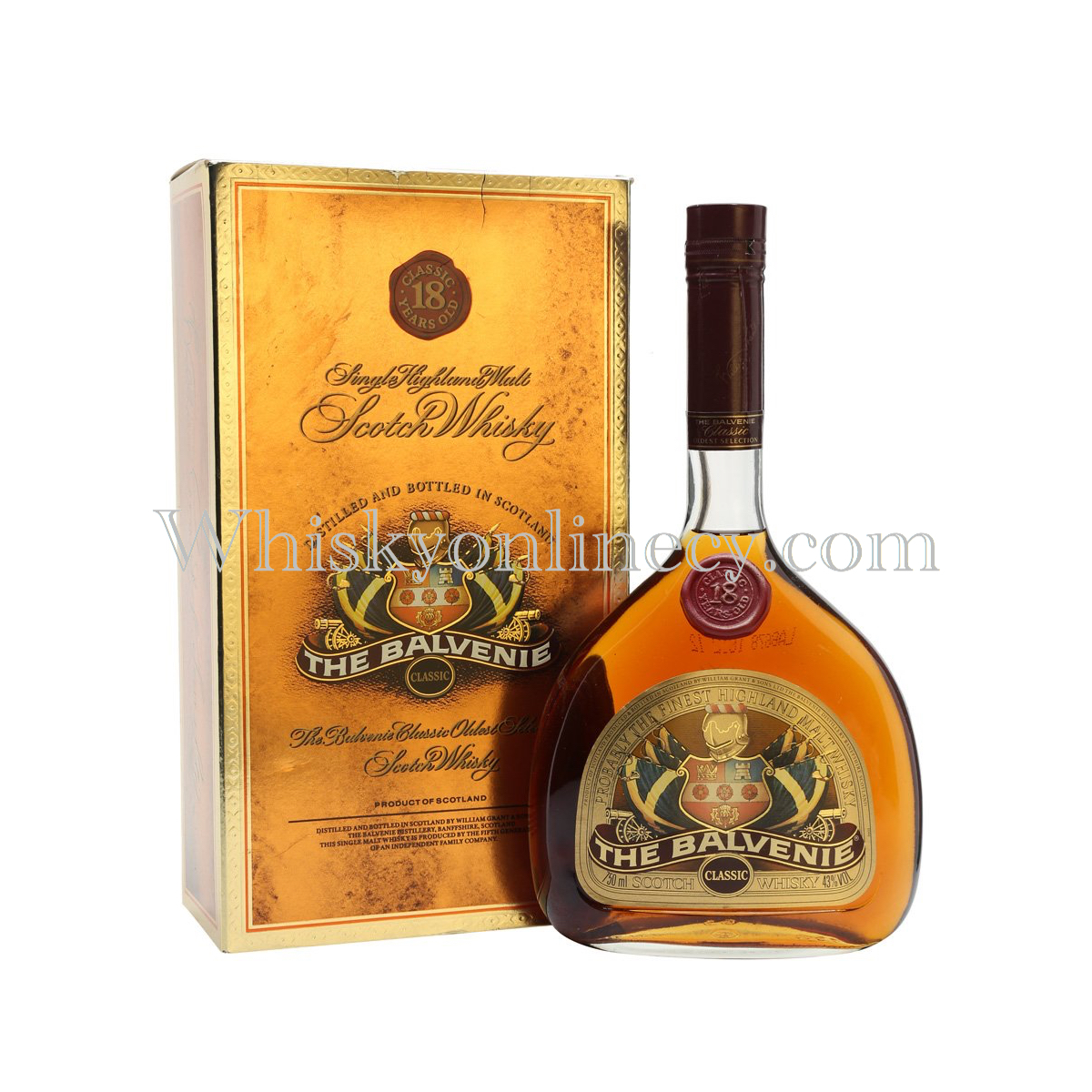 Whisky Online Cyprus - Balvenie 18 Year Old Classic Bot