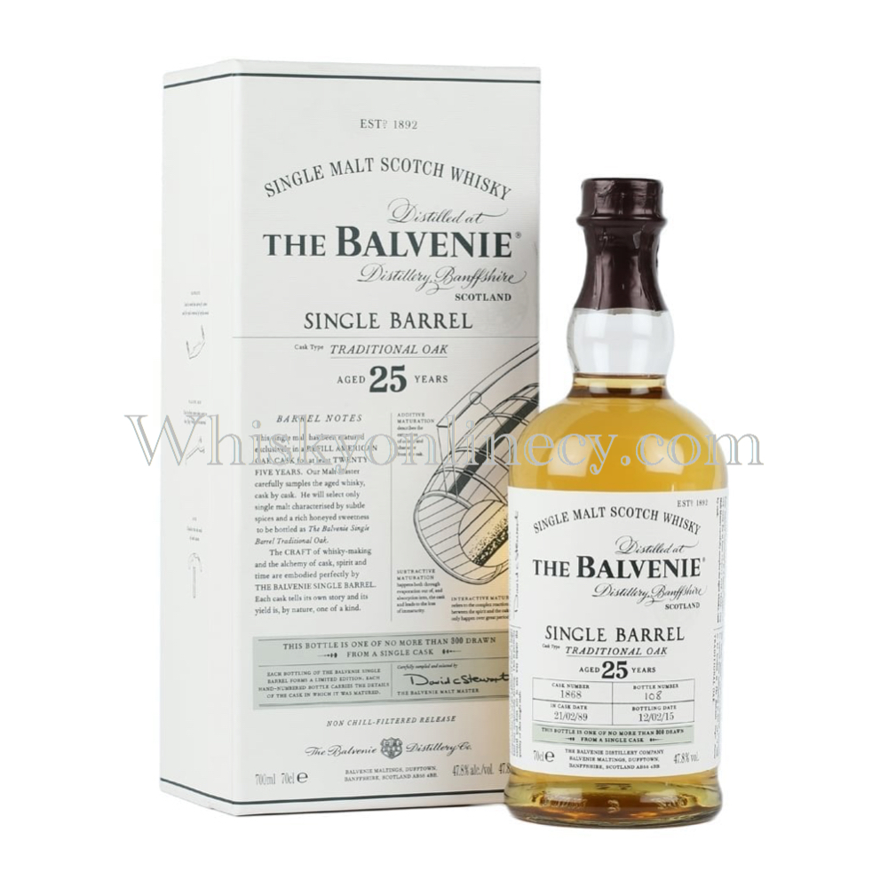 balvenie 25 single barrel