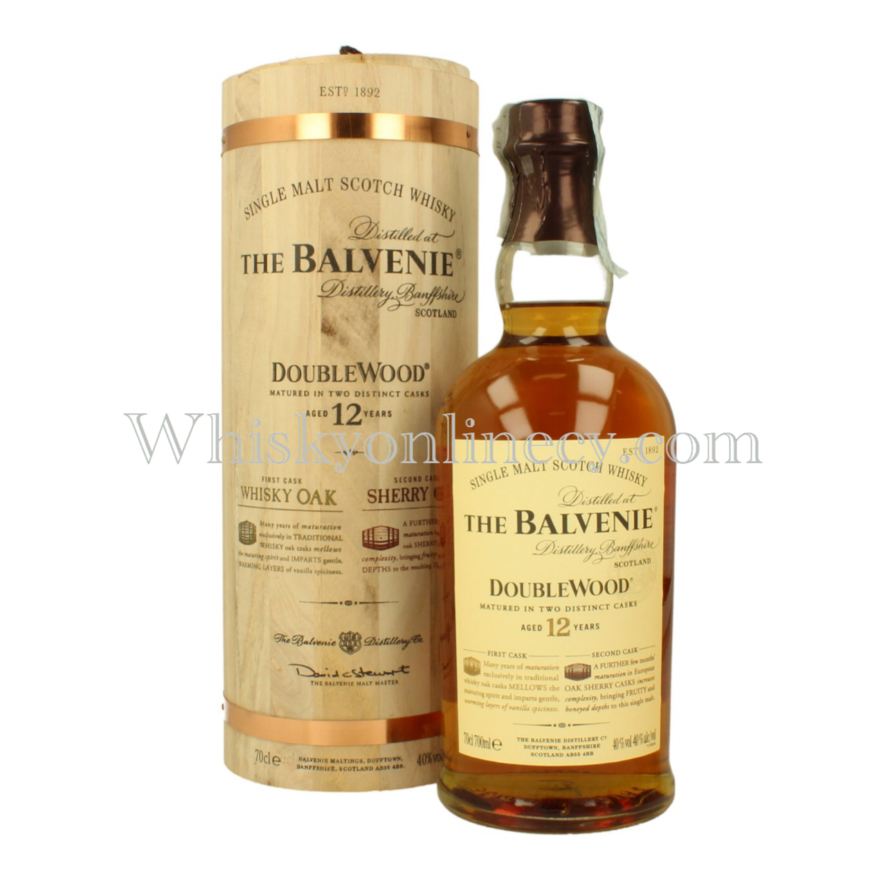 Whisky Online Cyprus - Balvenie DoubleWood 12 Year Old Gift