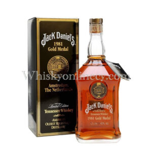 Jack Daniels Gold Medal 1981 Series Bottle 7 release 2006 No.06668 1L, 43%