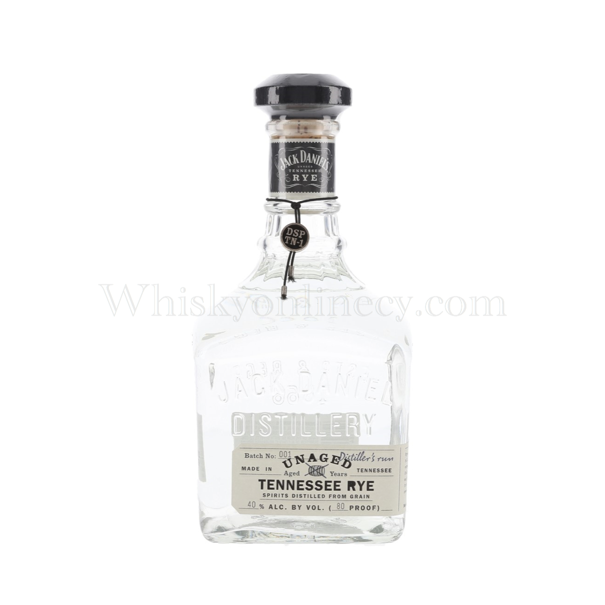 Whisky Online Cyprus - Jack Daniels Unaged Rye (75cl, 40%)