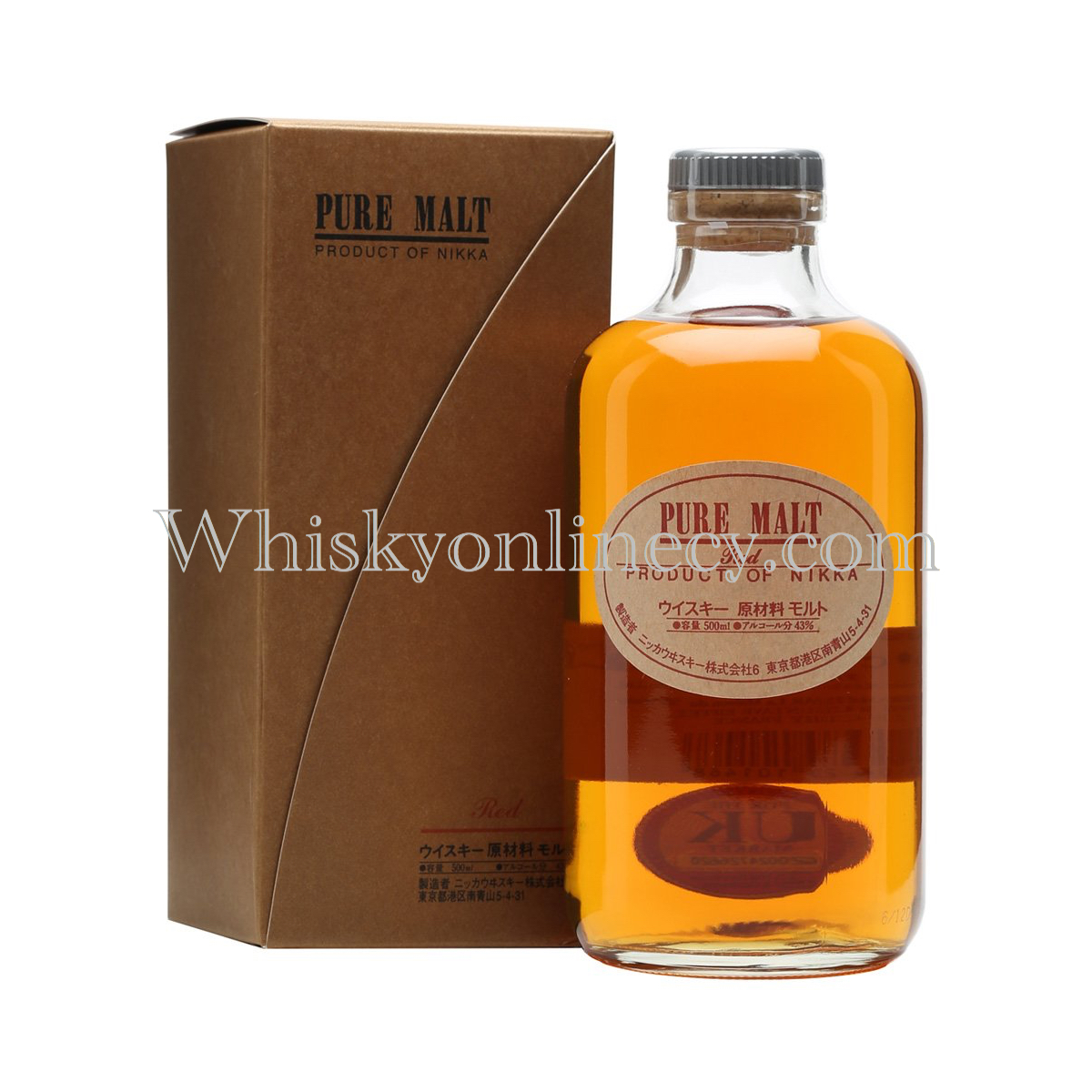 Whisky Online Cyprus - Nikka Pure Malt Red (50cl, 43%) Whisky Online Cyprus - Nikka Pure Malt Red (50cl, 43%)