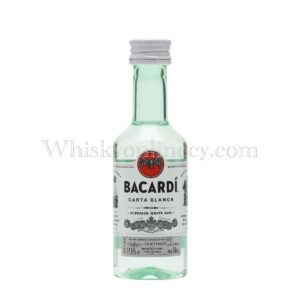 Bacardi Carta Blanca Rum 5cl, 37.5%