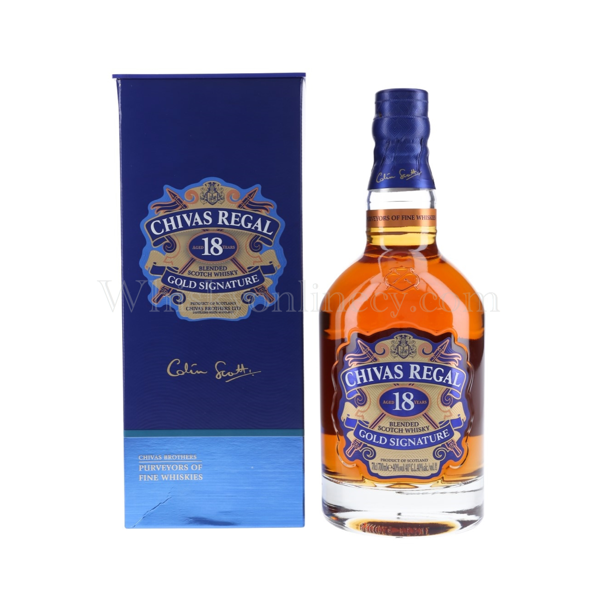 Whisky Online Cyprus - Chivas Regal 18 Year Old (70cl, 40%)