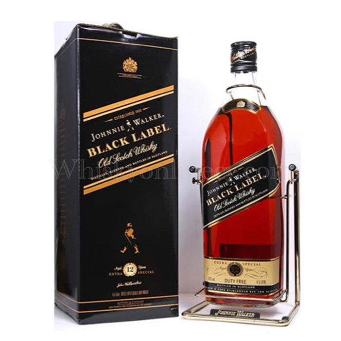 Whisky Online Cyprus - Johnnie Walker Black Label 12 Year Old 1990s (4.5L,  40%)