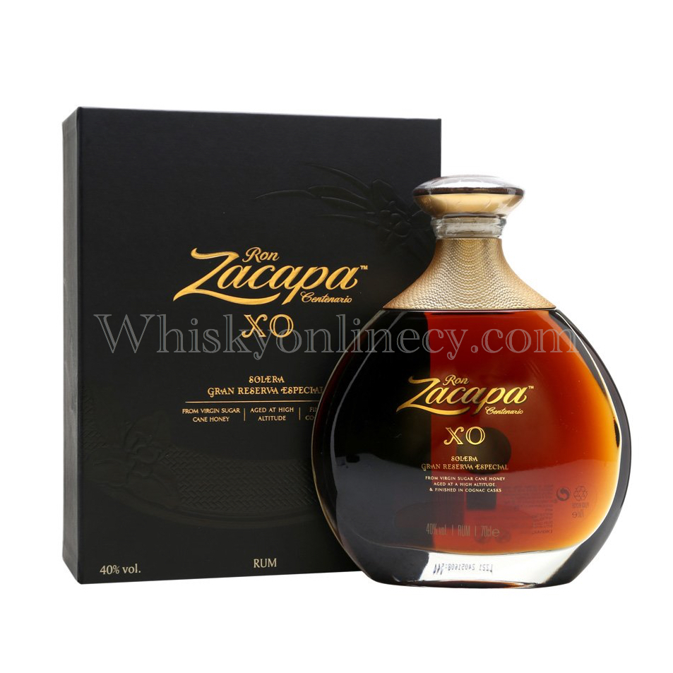 Ron Zacapa XO Centenario Solera Gran Reserva Especial (70cl, 40%) - Whisky  Online Cyprus