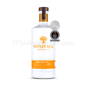 Whitley Neill Blood Orange Gin 1L, 43%