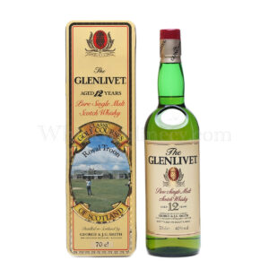 Glenlivet 12 Year Old Classic Golf Courses of Scotland Royal Troon 1980s 75cl, 43%