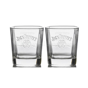 Jack Daniels Tennessee Whiskey Tumbler Glass Set