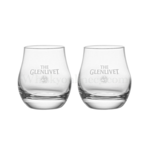 Glenlivet Whisky Tumbler Glass 2 Glasses