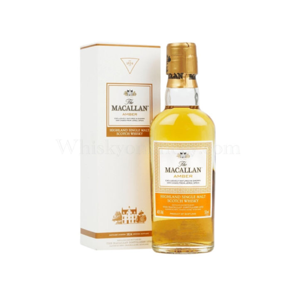 Whisky Online Cyprus Macallan Amber 1824 Series 5cl 40