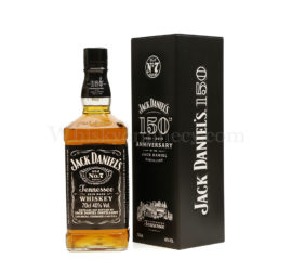 Jack Daniels 150th Anniversary Tin Gift Pack (70cl, 40%)