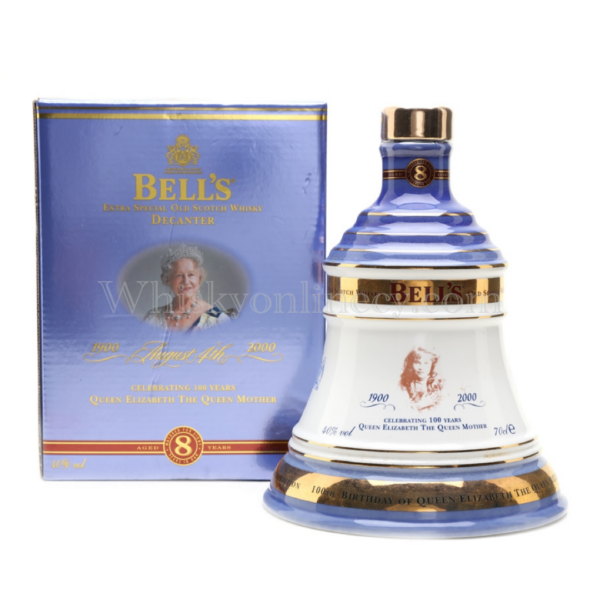 Bells Decanter The Queen Mother's 100th Birthday 70cl, 40%