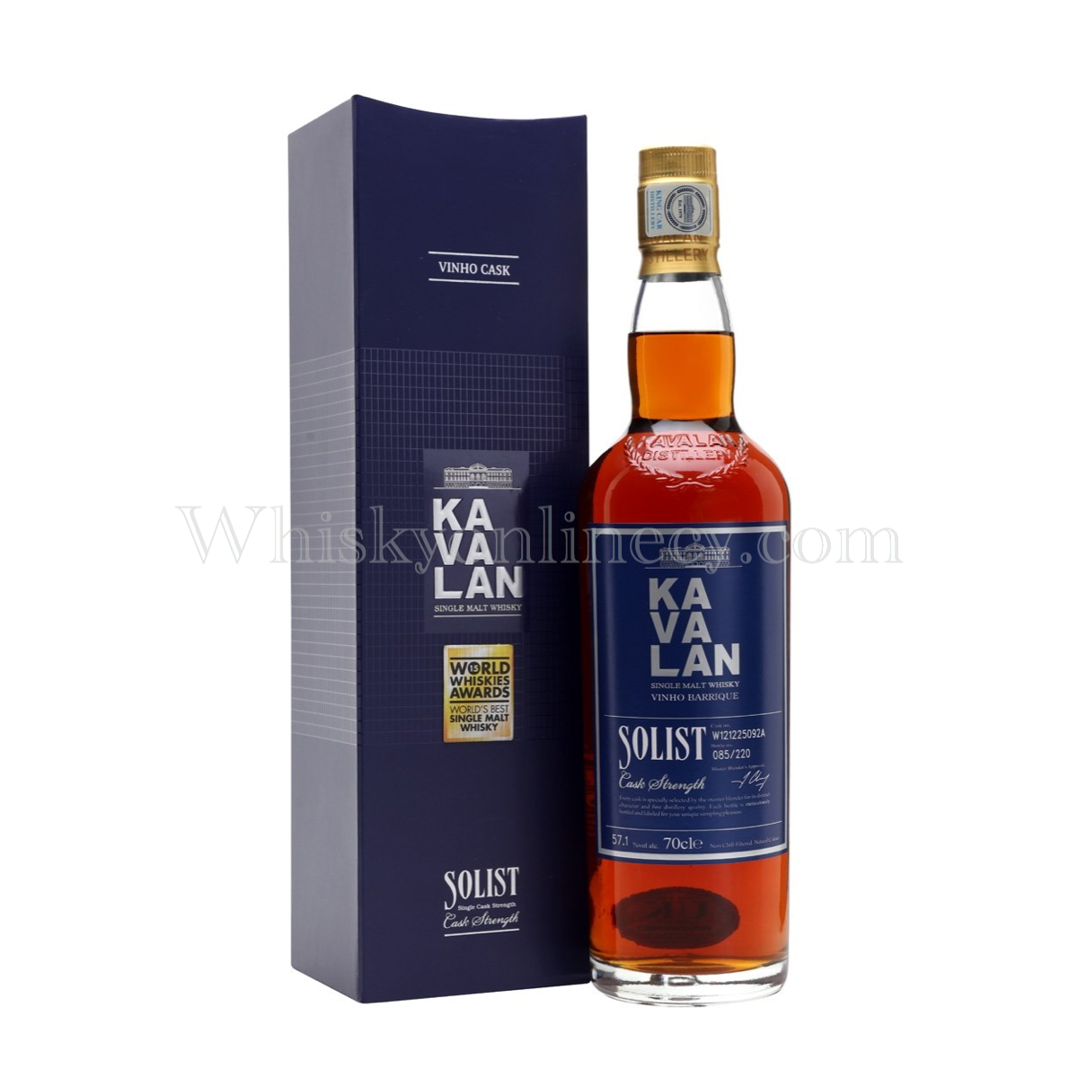 Whisky Online Cyprus - Kavalan Solist Vinho Barrique (70cl Whisky Online Cyprus - Kavalan Solist Vinho Barrique (70cl