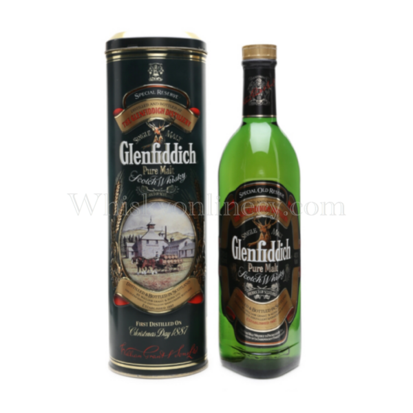 Glenfiddich Special Old Reserve Pure Malt Bottled 1980s Tradition Tin (75cl, 40%)