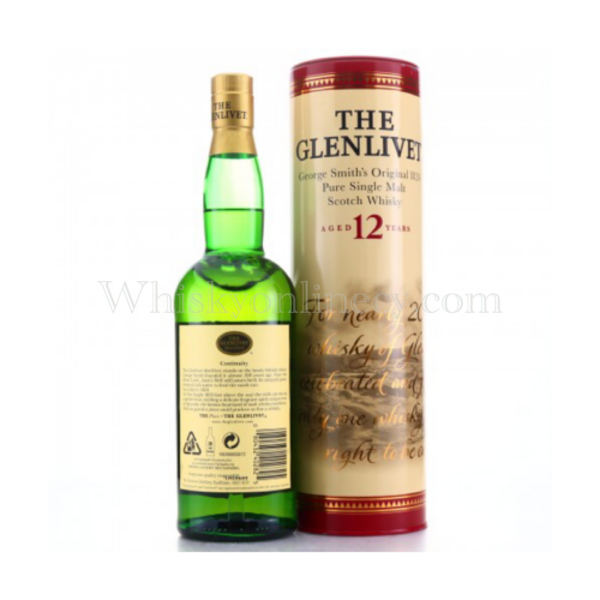 Glenlivet 12 Year Old Bottled 1990s-2000s 70cl, 40%