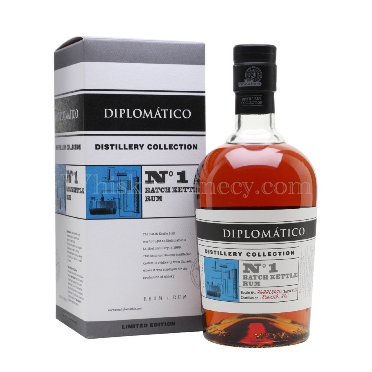 Whisky Online Cyprus - Diplomático No.1 Batch Kettle Rum Distillery  Collection (70cl, 47%)