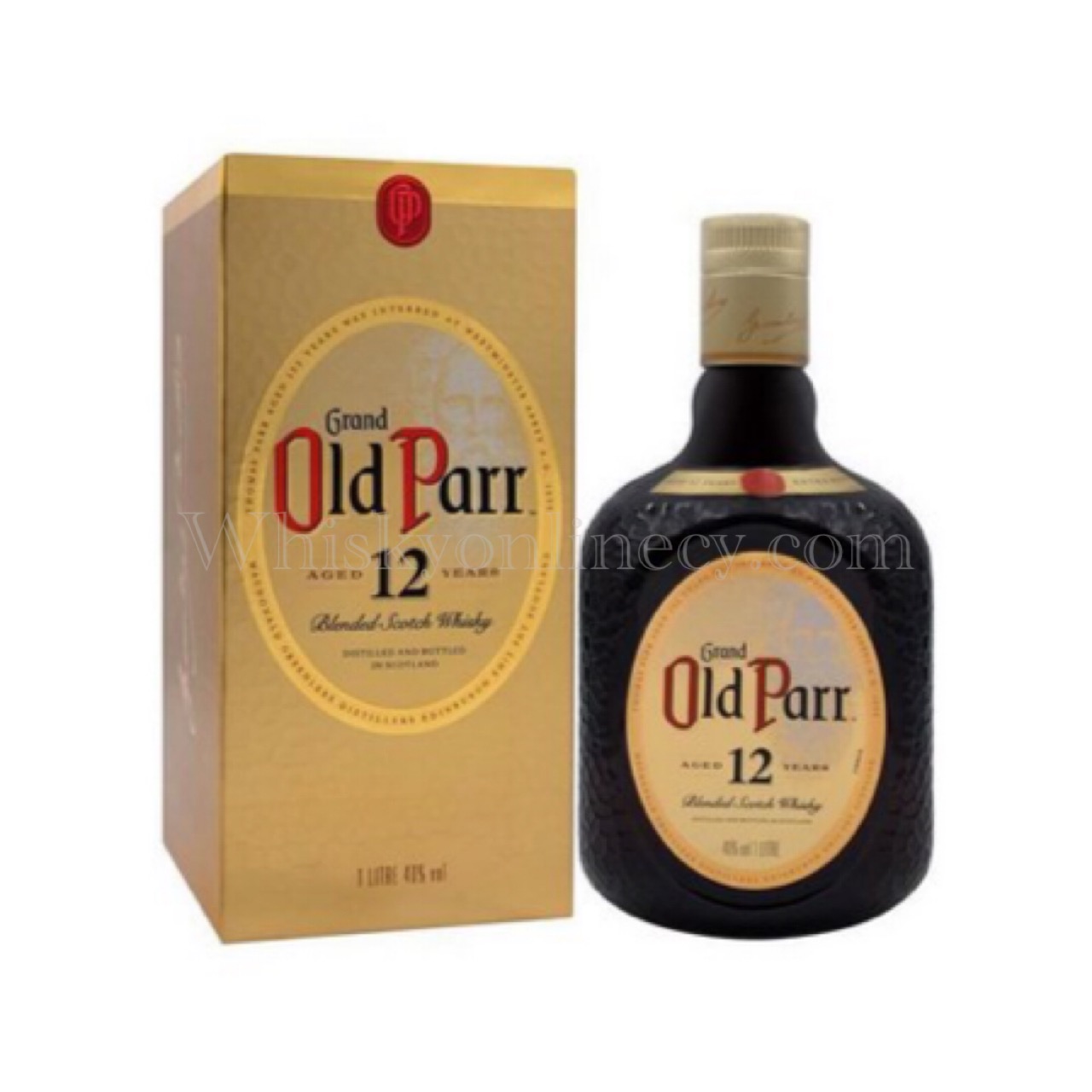 Whisky Online Cyprus - Grand Old Parr 12 Years Old (1L, 40%) Whisky Online Cyprus - Grand Old Parr 12 Years Old (1L, 40%)