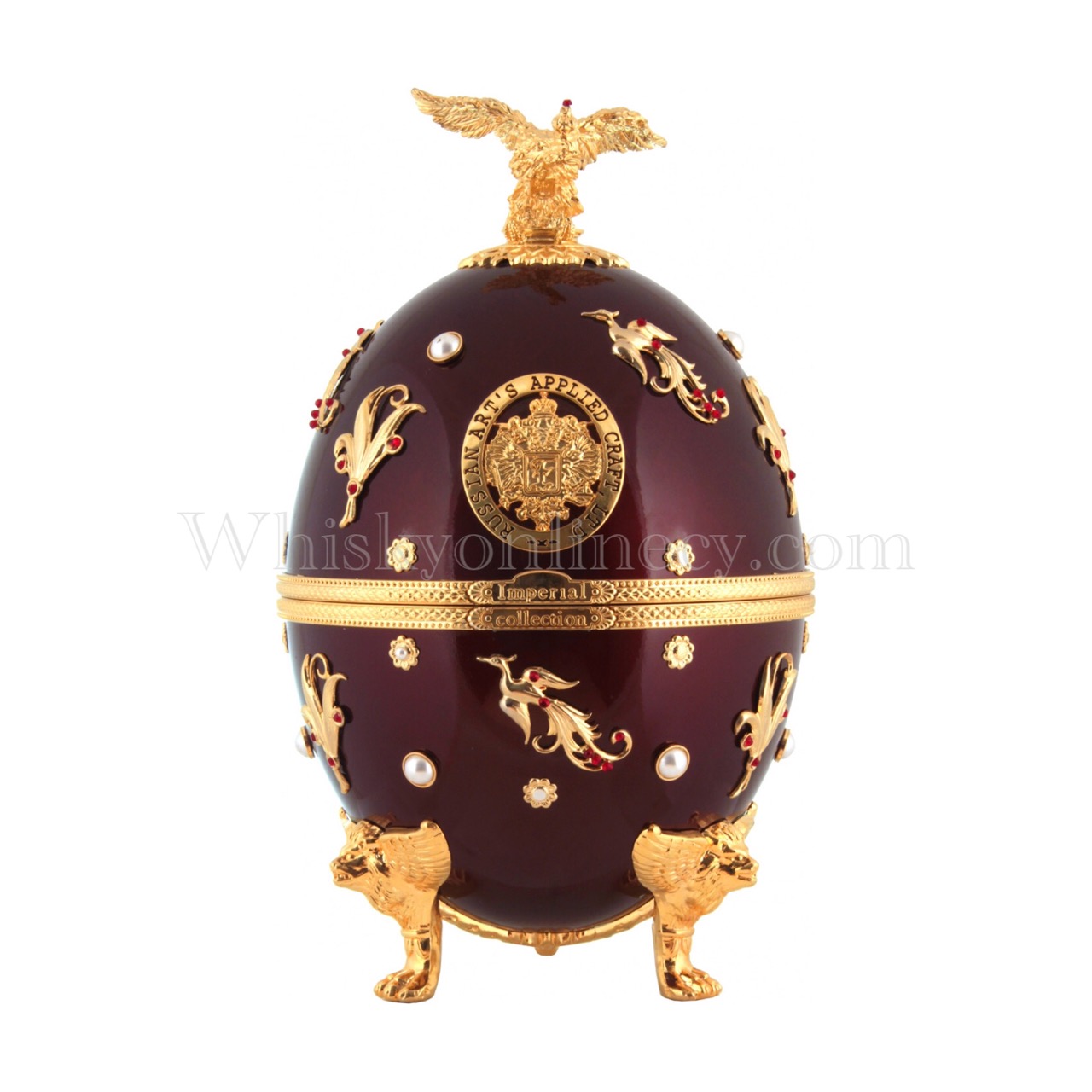 Whisky Online Cyprus - Faberge Egg Vodka Dark Red Flowers Whisky Online Cyprus - Faberge Egg Vodka Dark Red Flowers