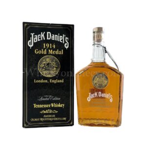 Jack Daniels Gold Medal 1914 Series Bottle 4 release 2001 86 proof No.075042 1L, 43%
