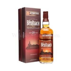 BenRiach 25 Year Old Authenticus Peated Malt 70cl, 46%
