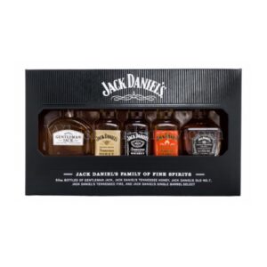 Jack Daniels Family of Fine Whiskeys Mini Pack 5 x 5cl