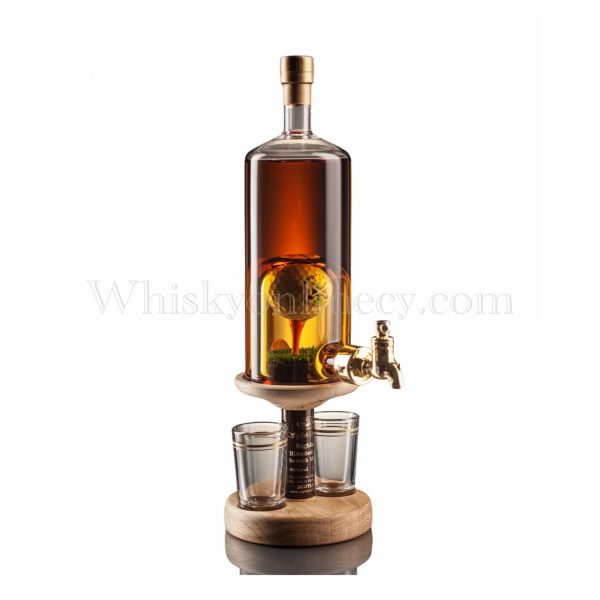 Golf Ball on Tee Mini Refillable Whisky Decanter 100ml