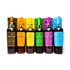 Macallan Edition No.1, 2, 3, 4, 5 and 6 Complete Set 6X, 70cl