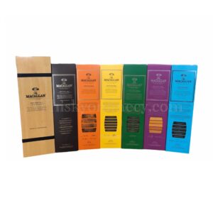 Macallan Edition No.1 W/Box, No1, 2, 3, 4, 5 and 6 Complete Set 7X, 70cl
