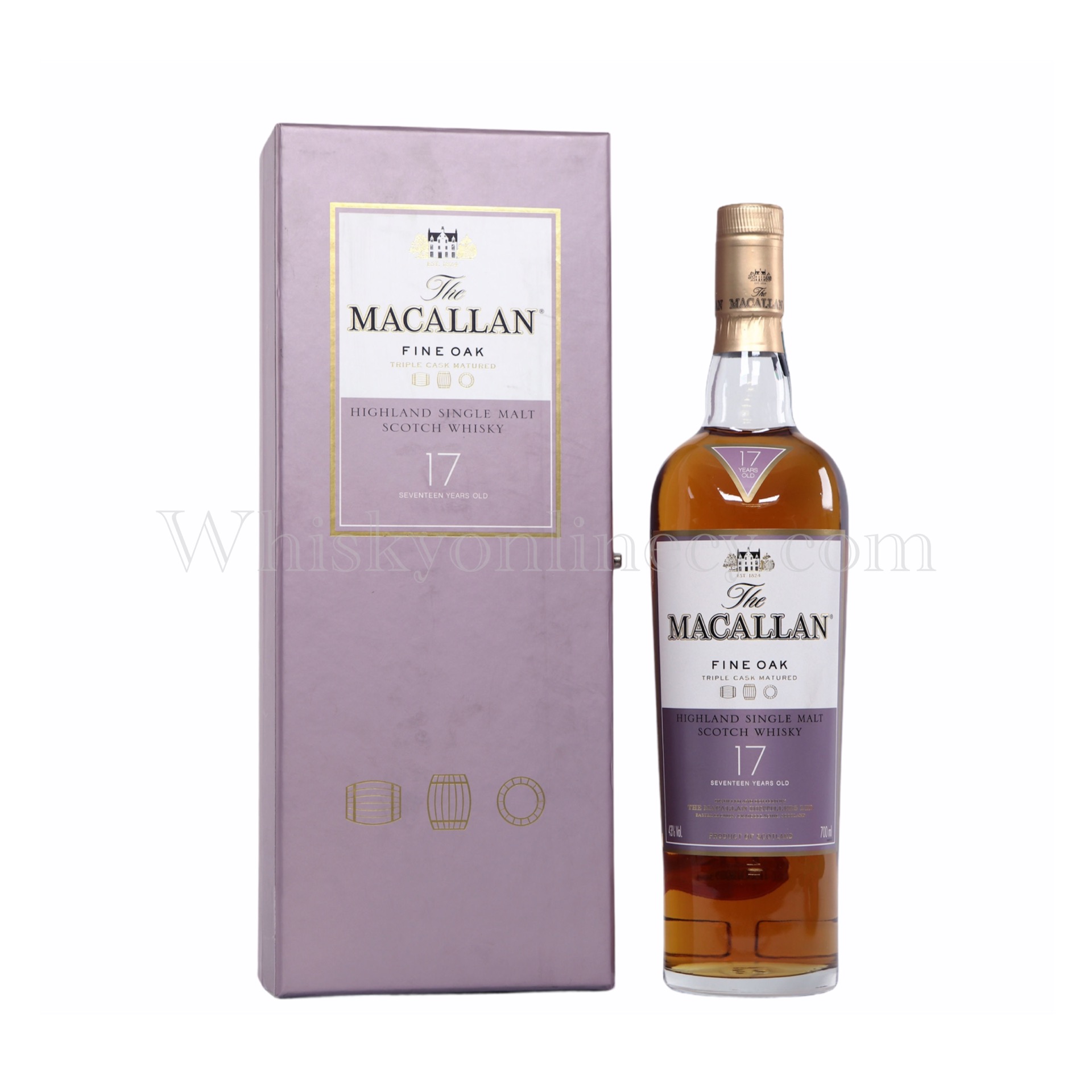 Whisky Online Cyprus - Macallan 17 Year Old Fine Oak (70cl, 43%)