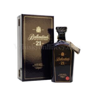 Ballantine's 21 Year Old 1980s Blue Wade Decanter 50cl, 43%