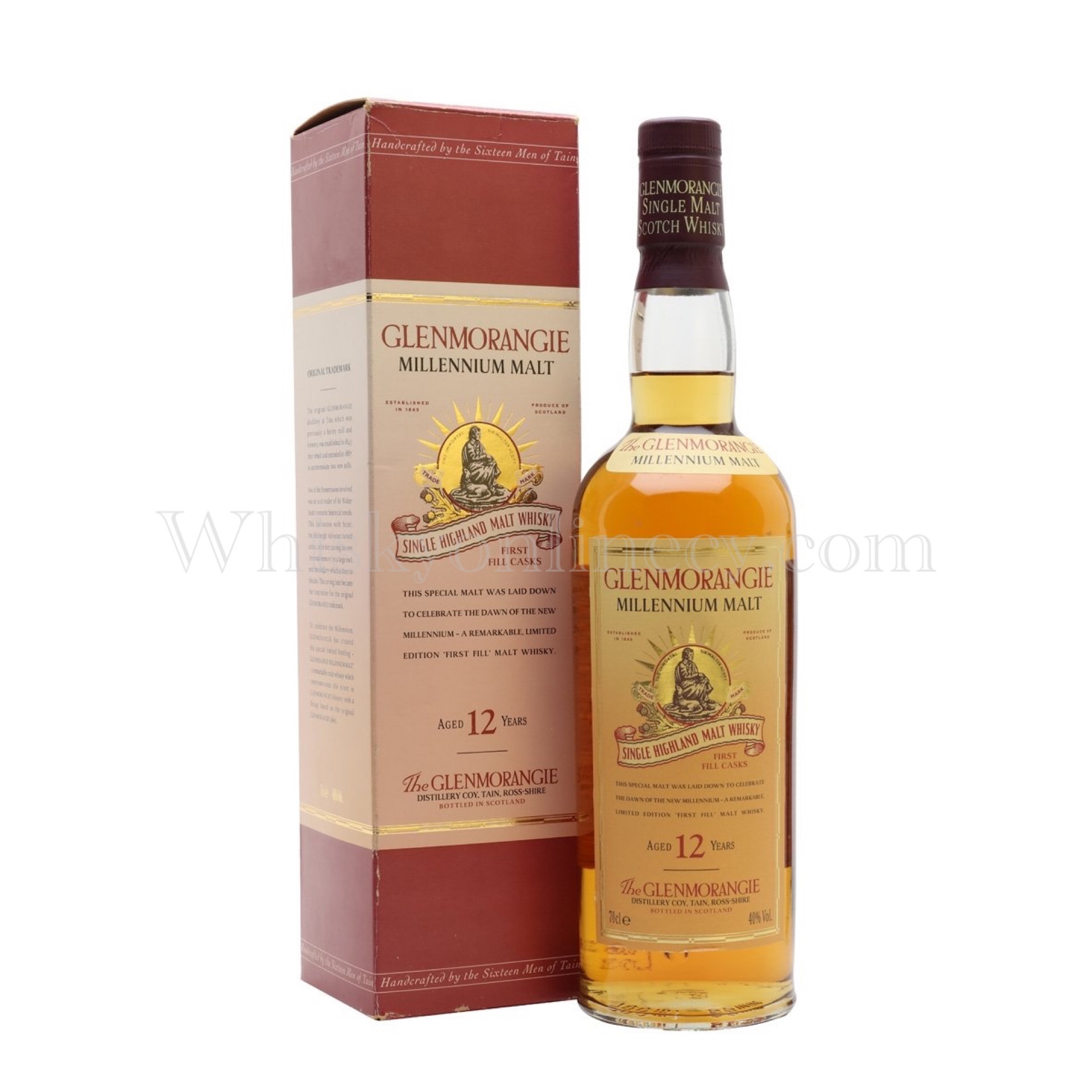 Whisky Online Cyprus - Glenmorangie 12 Year Old Millennium