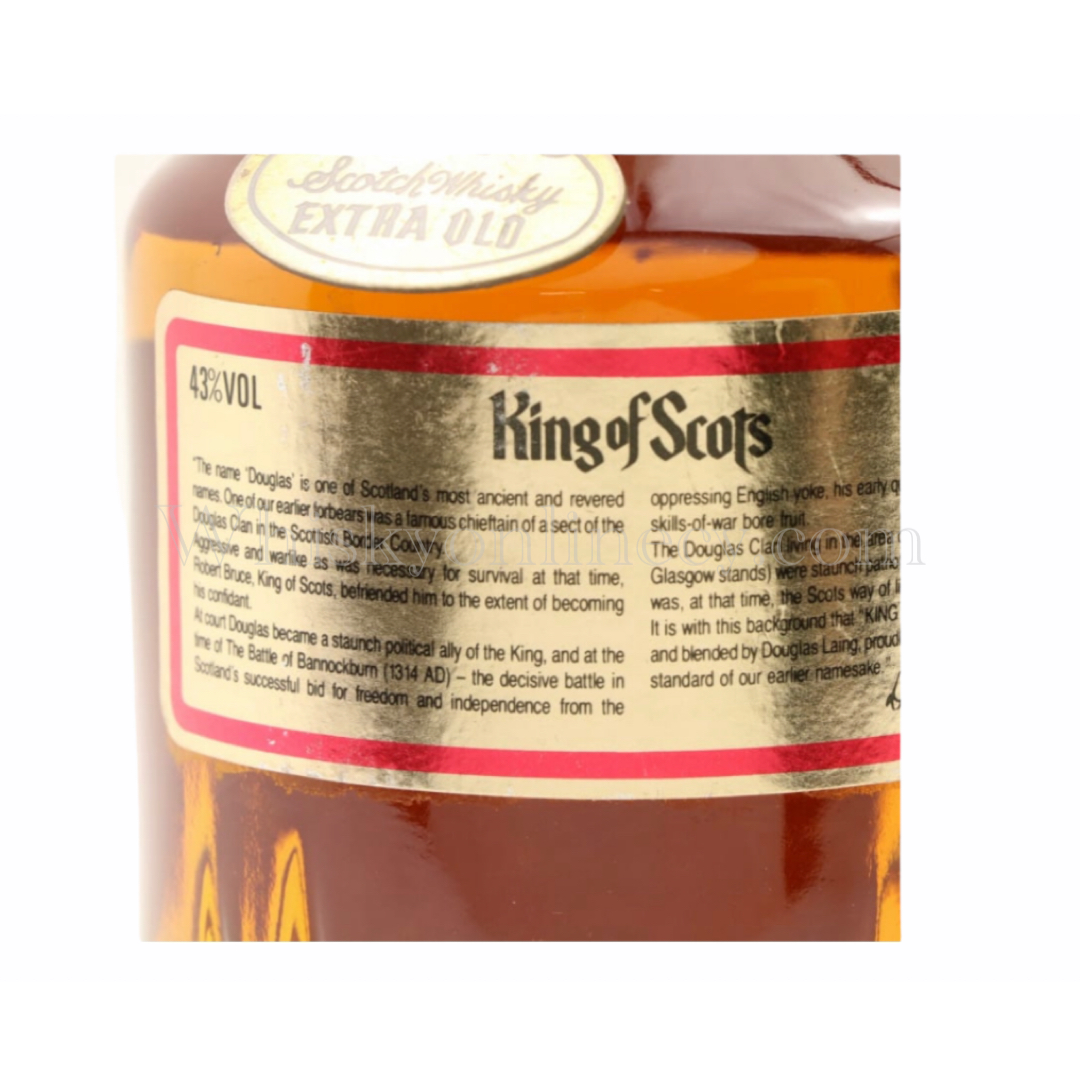 Whisky Online Cyprus - King of Scots Rare Extra Old 1970s Douglas