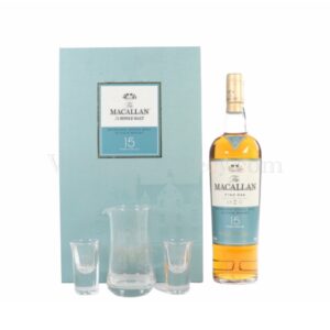 Macallan 15 Year Old Fine Oak Gift Pack 2 Glasses and Jug 70cl, 43%