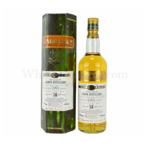 Scapa 16 Year Old 1991 Old Malt Cask Damage Top (Douglas Laing) (70cl, 50%)