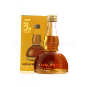 Kavalan Peaty Oak Pot Still Miniature 5cl, 50%