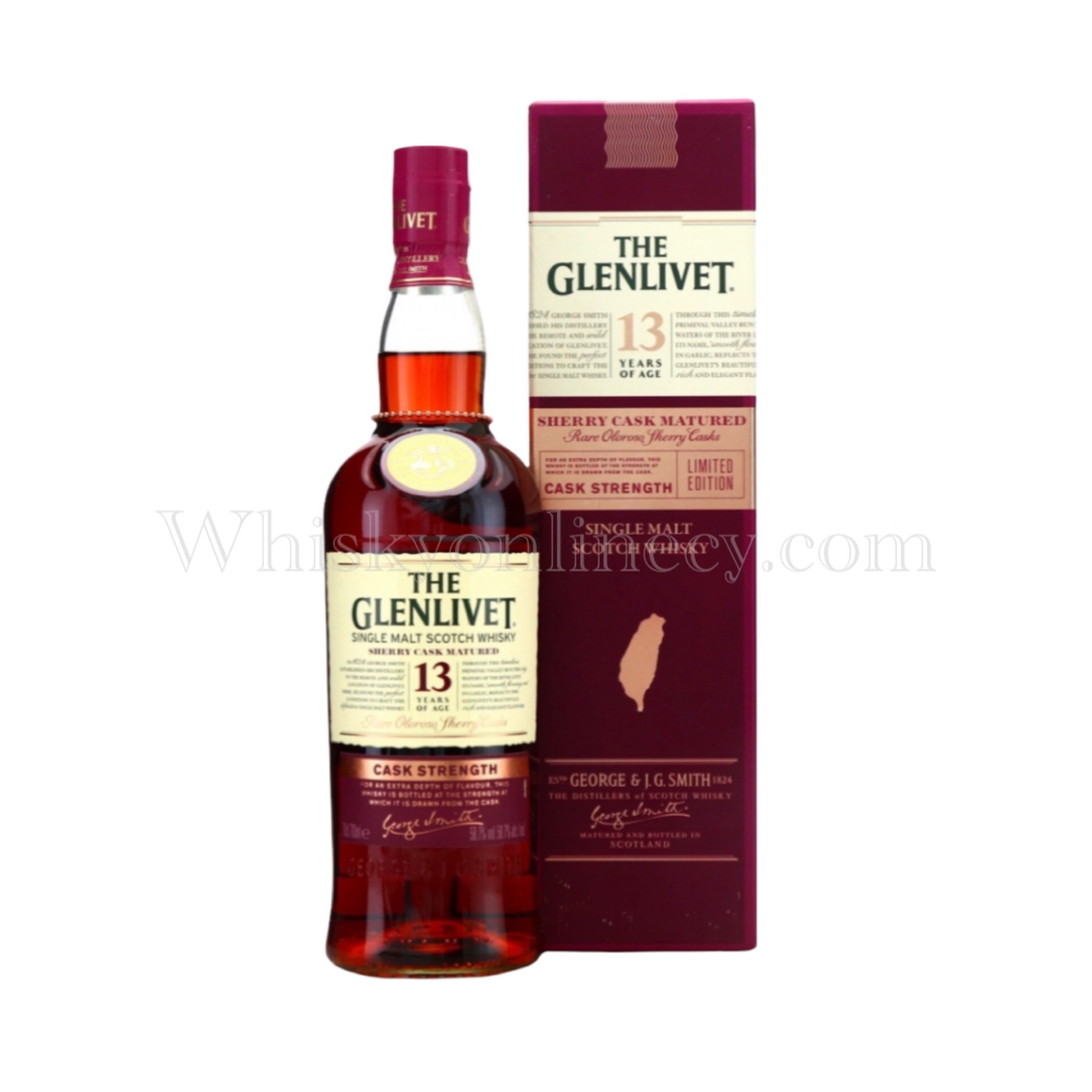 GLENLIVET13年 日本未発売 Whisky Online Cyprus - Glenlivet 13 Year Old Sherry Cask