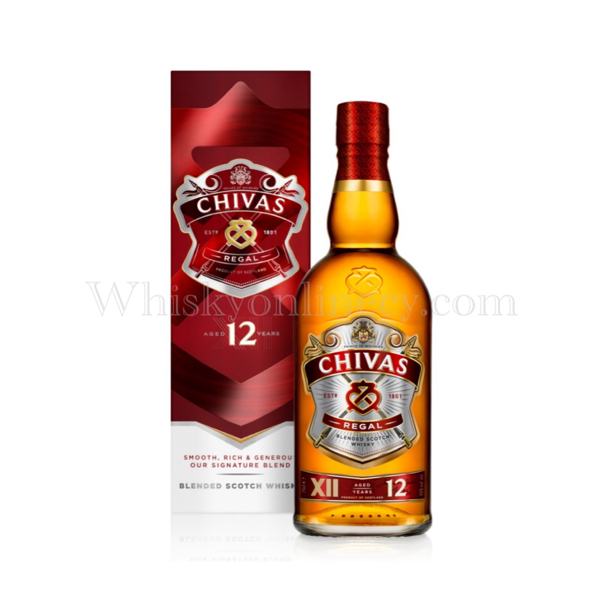 Whisky Review & Tasting Notes: Chivas Regal 12 year old 40%