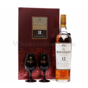 Macallan 12 Year Old Sherry Cask Gift Pack 70cl, 40%