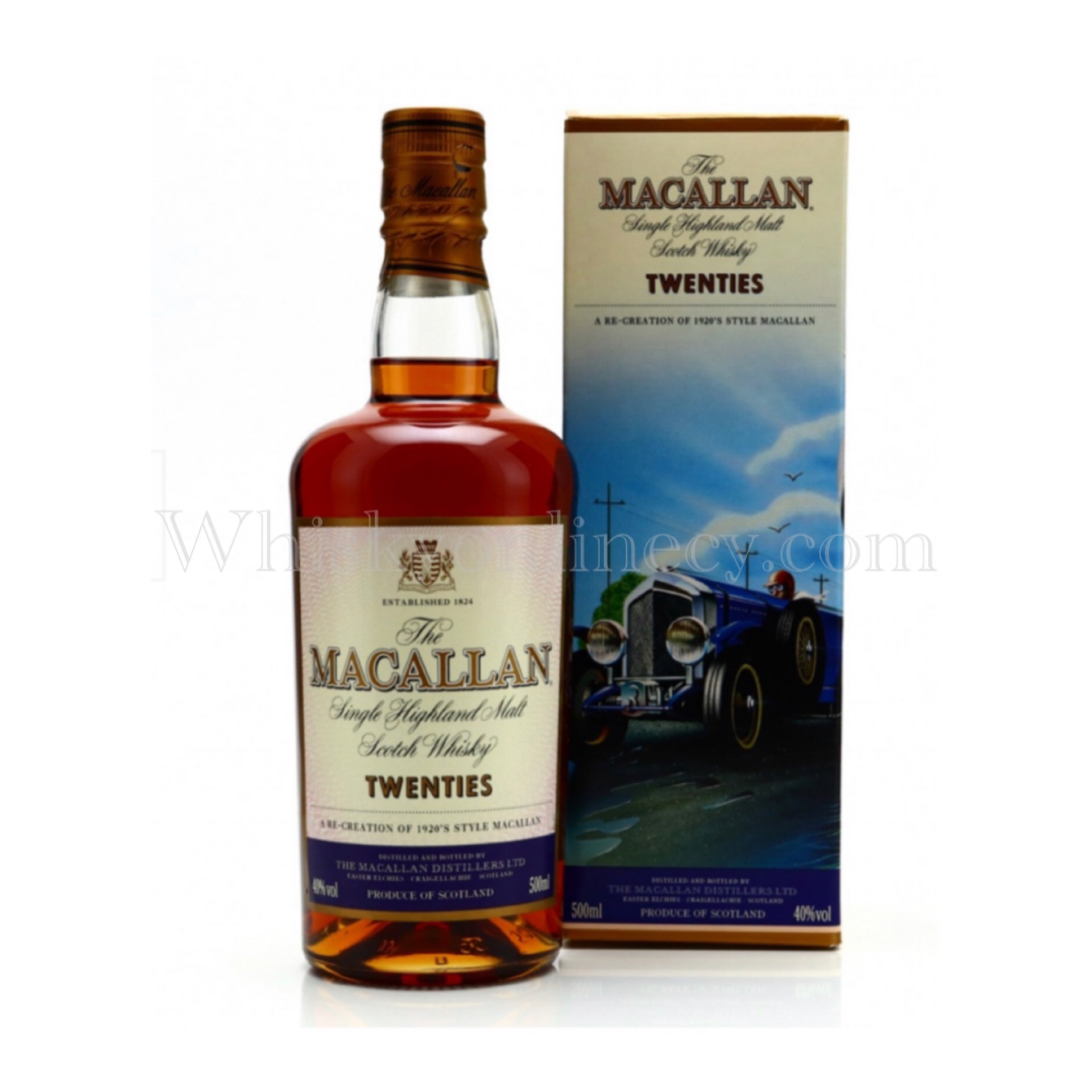 Whisky Online Cyprus - Macallan Travel Series 1920s Decades