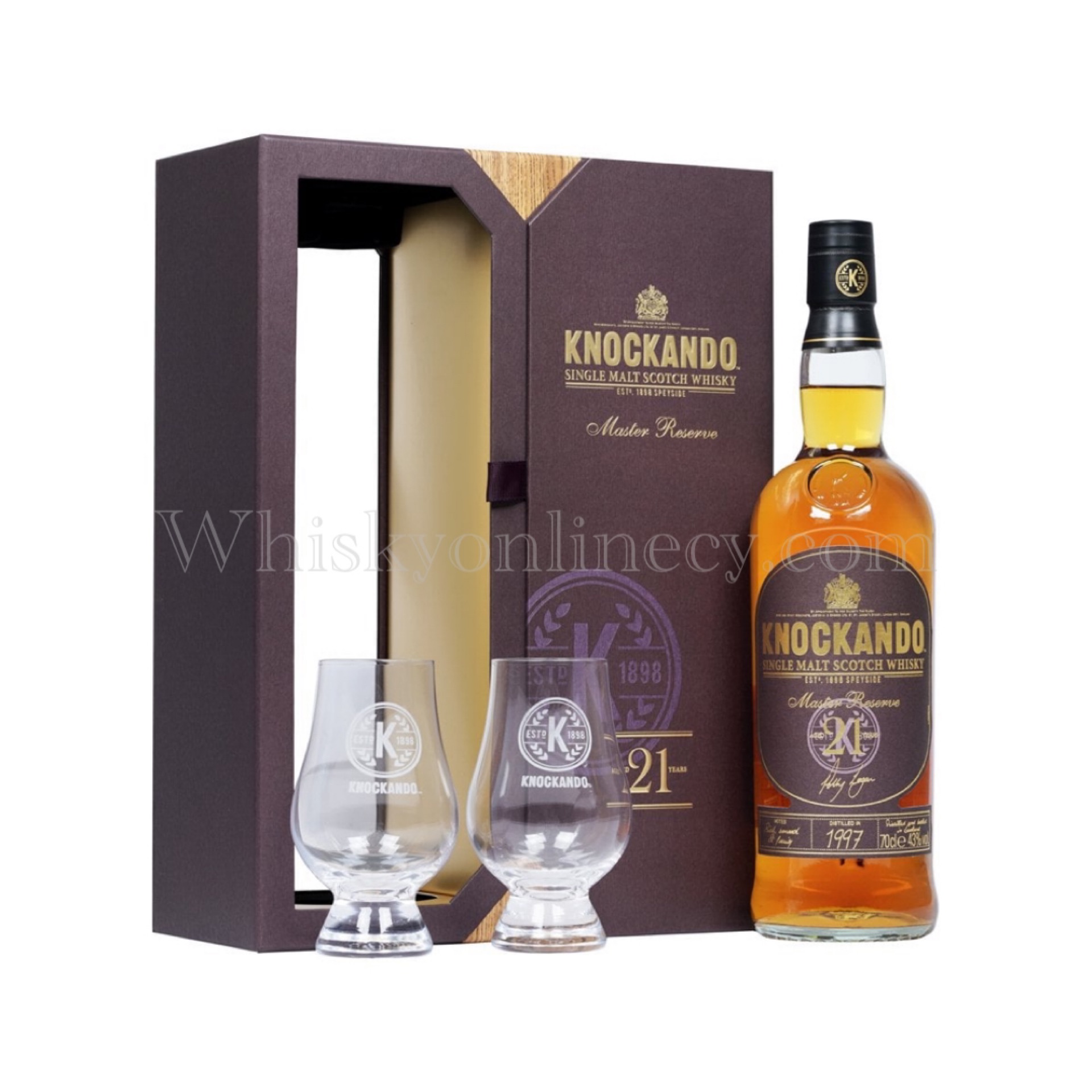 KNOCKANDO Master Reserve 21年 700ml 43% Whisky Online Cyprus - Knockando 21 Year Old Master Reserve