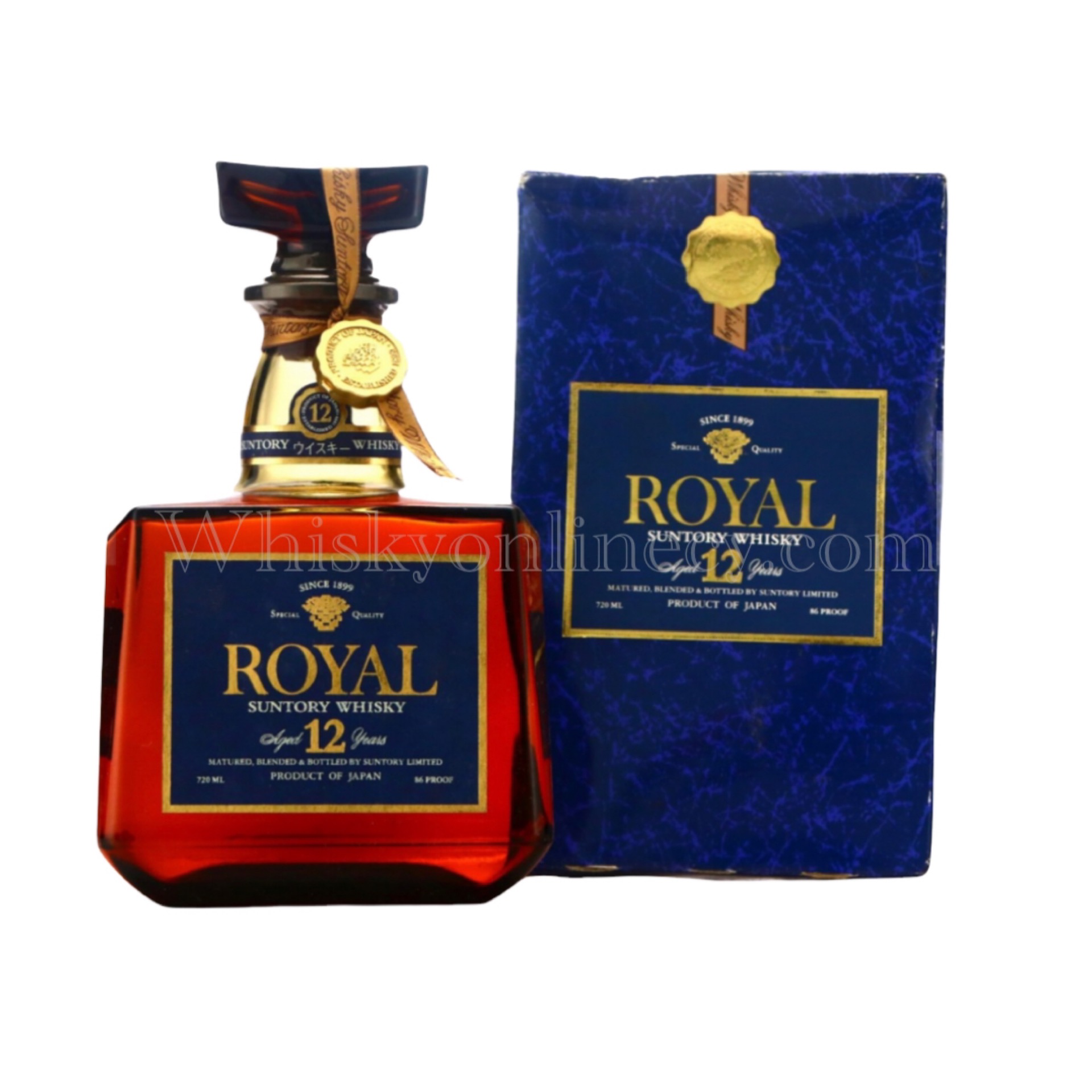 Whisky Online Cyprus - Suntory Royal 12 Year Old Blue Label 72cl, 43%