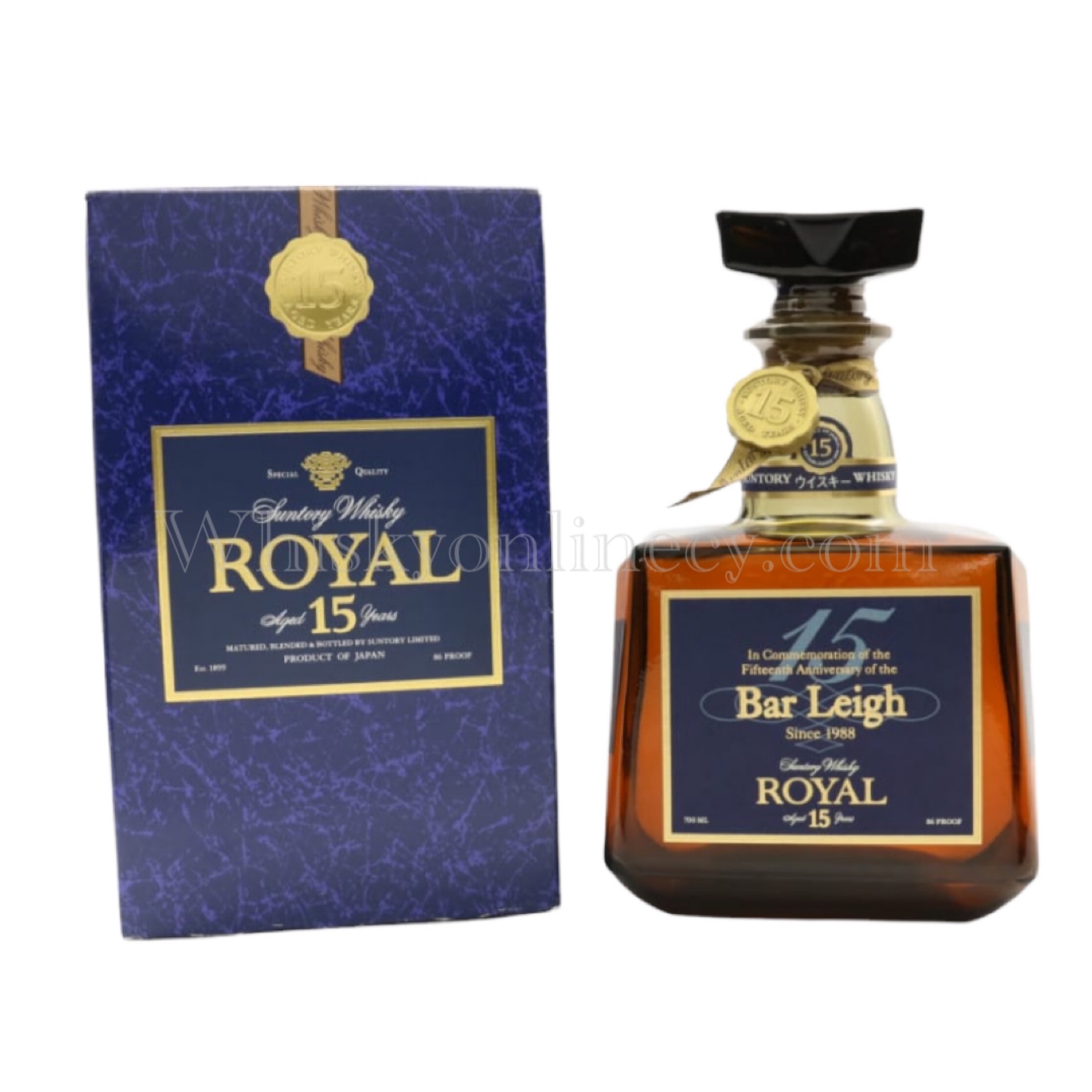 Whisky Online Cyprus - Suntory Royal 15 Year Old Bot.1980s Whisky Online Cyprus - Suntory Royal 15 Year Old Bot.1980s