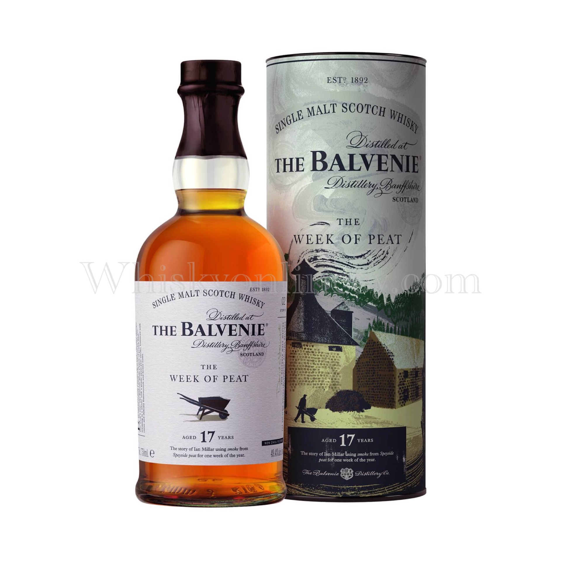 THE BALVENIE THE WEEK OF PEAT 17年 Whisky Online Cyprus - Balvenie 17 Year Old The Week of Peat
