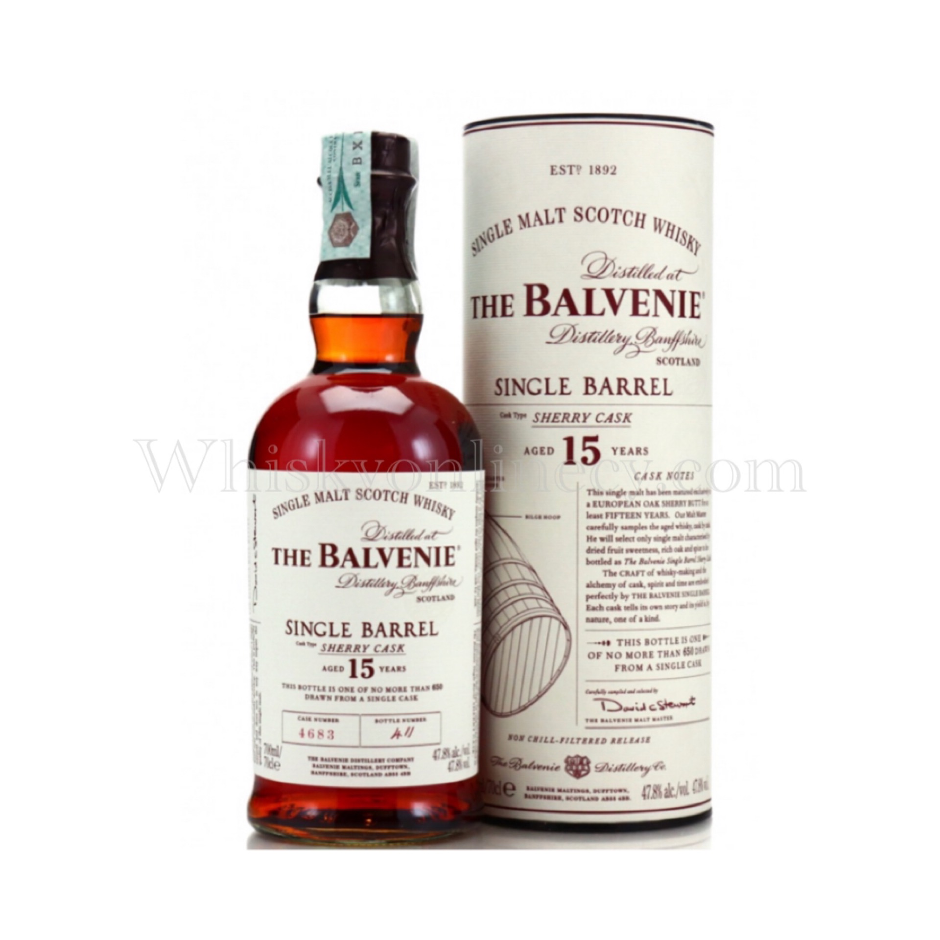 Whisky Online Cyprus - Balvenie 15 Year Old Single Barrel Whisky Online Cyprus - Balvenie 15 Year Old Single Barrel