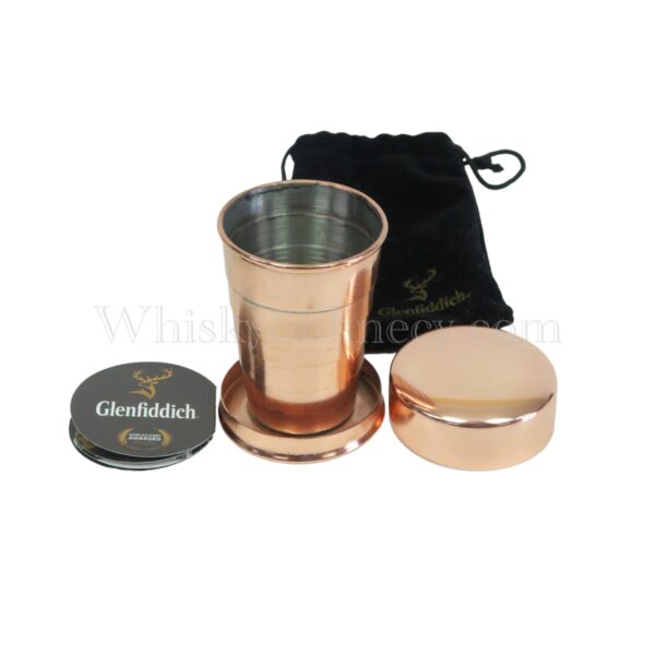 Glenfiddich Metal Cup w 4,8cm, h 6,8cm