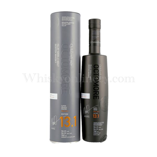 Bruichladdich Octomore 13.1 5 Year Old Scottish Barley Bourbon Cask (70cl, 59.2%) Bruichladdich Octomore 13.1 5 Year Old Scottish Barley Bourbon Cask (70cl, 59.2%)